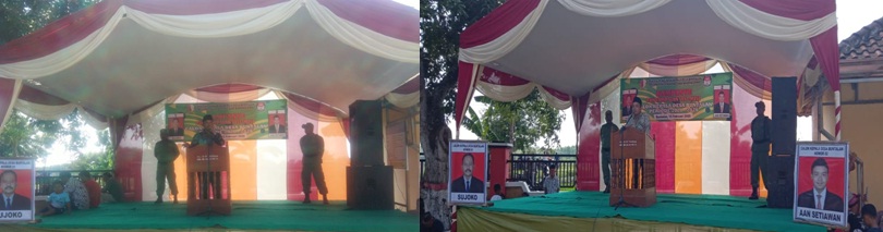 KAMPANYE TERBUKA PENYAMPAIAN VISI DAN MISI CALON KEPALA DESA BUNTALAN